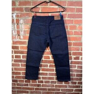 Shockoe Atelier Jeans Blue Denim Selvedge Button Fly Straight 30, Real 30.5x26.5